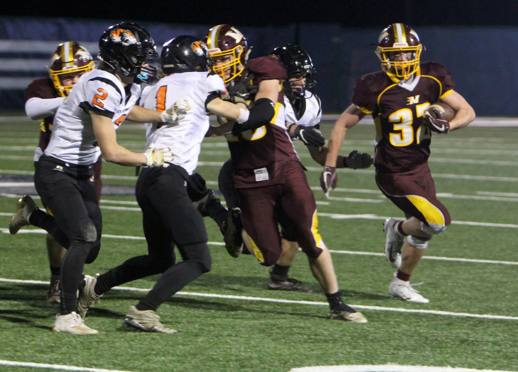 New Richmond at Menomonie football 11-1-19